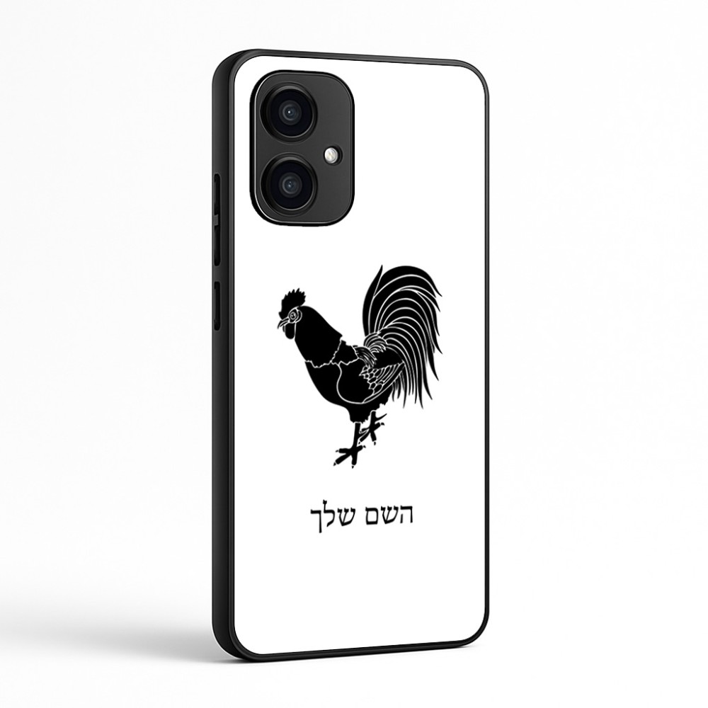 כיסוי בעיצוב אישי עם השם שלך לדגם - Motorola Edge 70 5G בעיצוב תרנגול