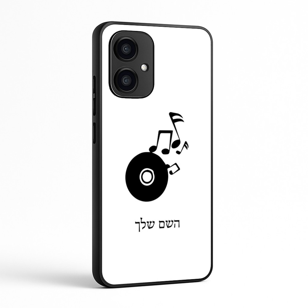 כיסוי בעיצוב אישי עם השם שלך לדגם - Motorola Edge 70 5G בעיצוב תקליטור - אזור מוזיקה