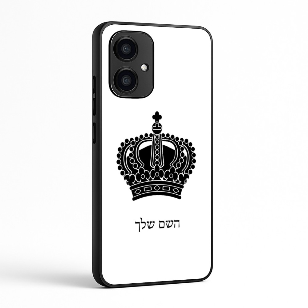 כיסוי בעיצוב אישי עם השם שלך לדגם - Motorola Edge 70 5G בעיצוב כתר מלכותי