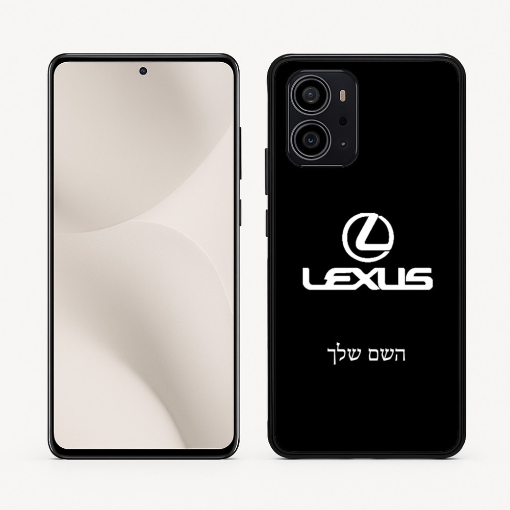 כיסוי בעיצוב אישי עם השם שלך לדגם - Motorola Edge 70 5G בעיצוב לקסוס