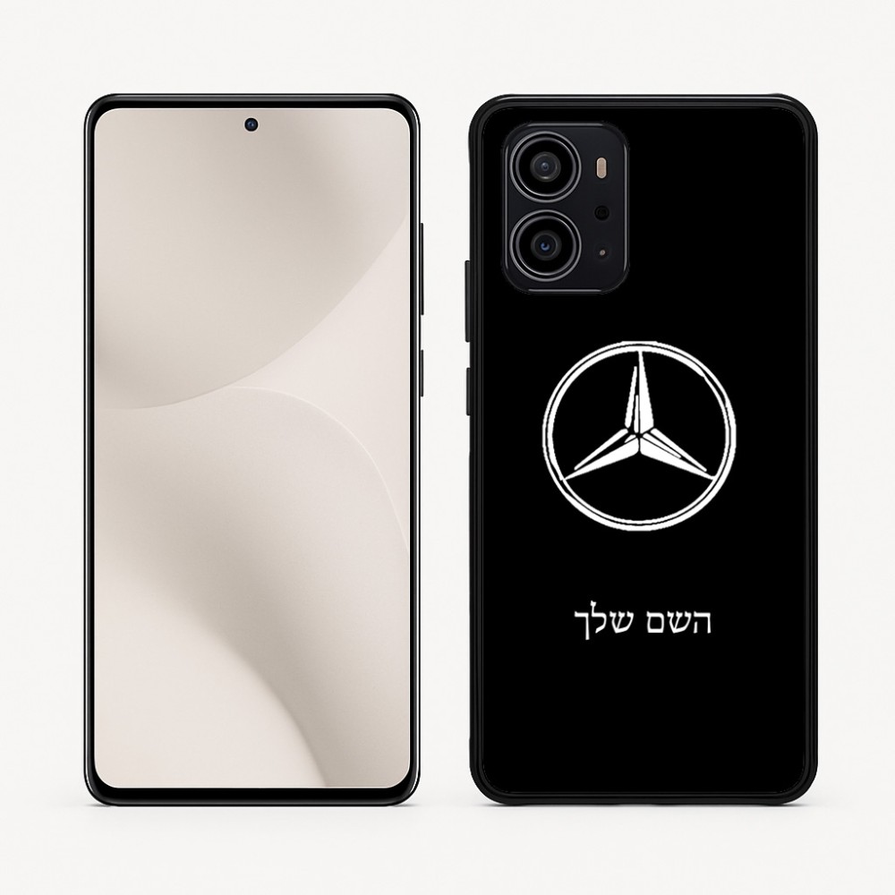 כיסוי בעיצוב אישי עם השם שלך לדגם - Motorola Edge 70 5G בעיצוב מרצדס-בנץ