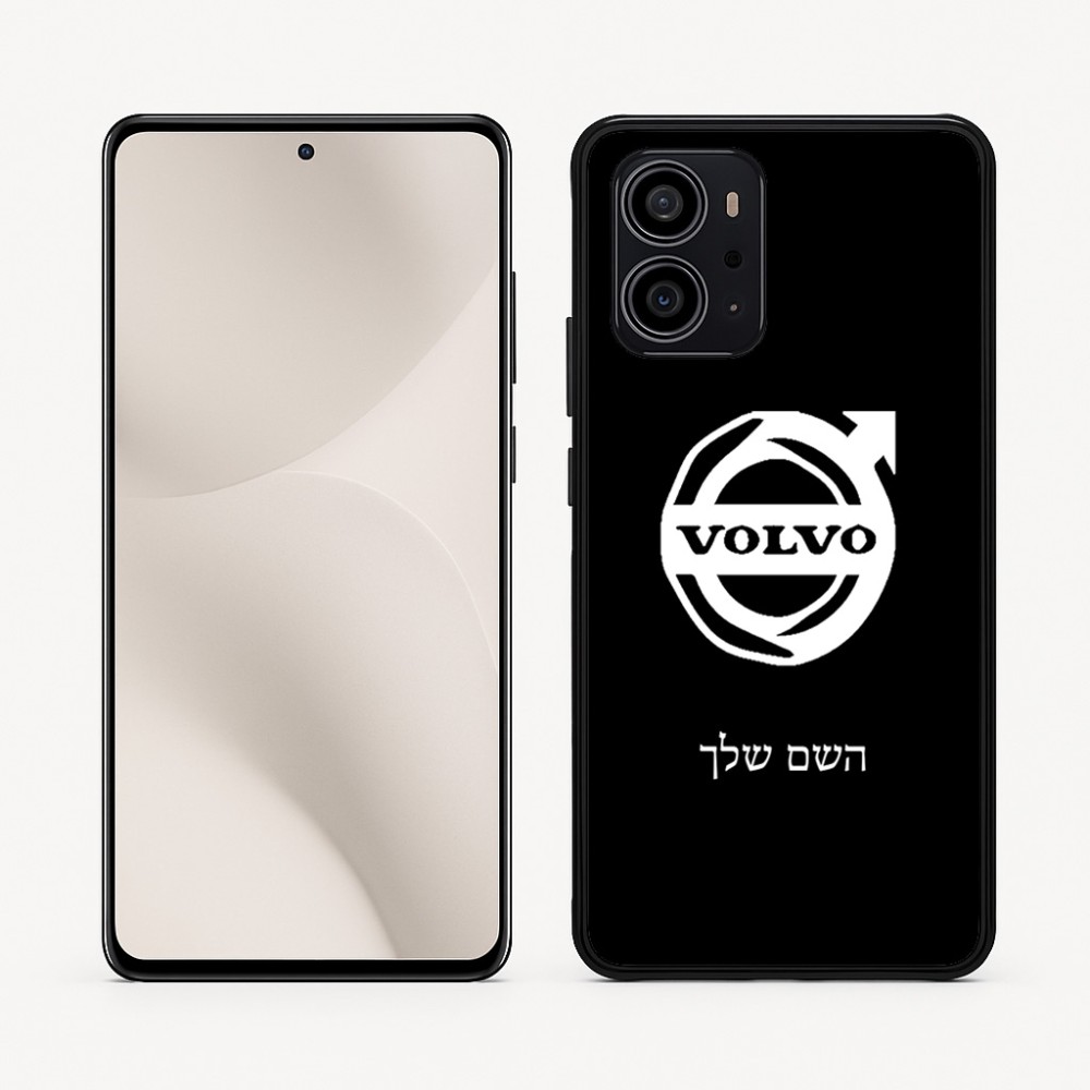 כיסוי בעיצוב אישי עם השם שלך לדגם - Motorola Edge 70 5G בעיצוב וולוו