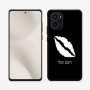 כיסוי בעיצוב אישי עם השם שלך לדגם - Motorola Edge 70 5G בעיצוב שפתיים - נשיקה