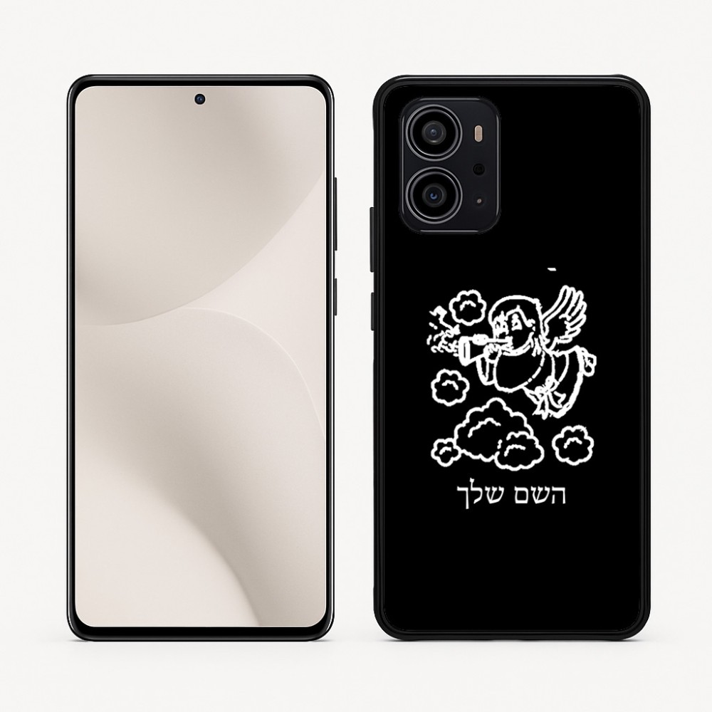 כיסוי בעיצוב אישי עם השם שלך לדגם - Motorola Edge 70 5G בעיצוב מחזמר אנג'ל 2