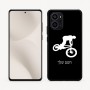 כיסוי בעיצוב אישי עם השם שלך לדגם - Motorola Edge 70 5G בעיצוב רוכב אופניים