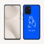 כיסוי בעיצוב אישי עם השם שלך לדגם - Motorola Edge 70 5G בעיצוב חתול