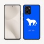 כיסוי בעיצוב אישי עם השם שלך לדגם - Motorola Edge 70 5G בעיצוב כלב