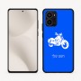 כיסוי בעיצוב אישי עם השם שלך לדגם - Motorola Edge 70 5G בעיצוב הארלי-דיווידסון