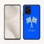 כיסוי בעיצוב אישי עם השם שלך לדגם - Motorola Edge 70 5G בעיצוב דגל המירוץ