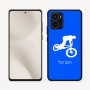כיסוי בעיצוב אישי עם השם שלך לדגם - Motorola Edge 70 5G בעיצוב רוכב אופניים