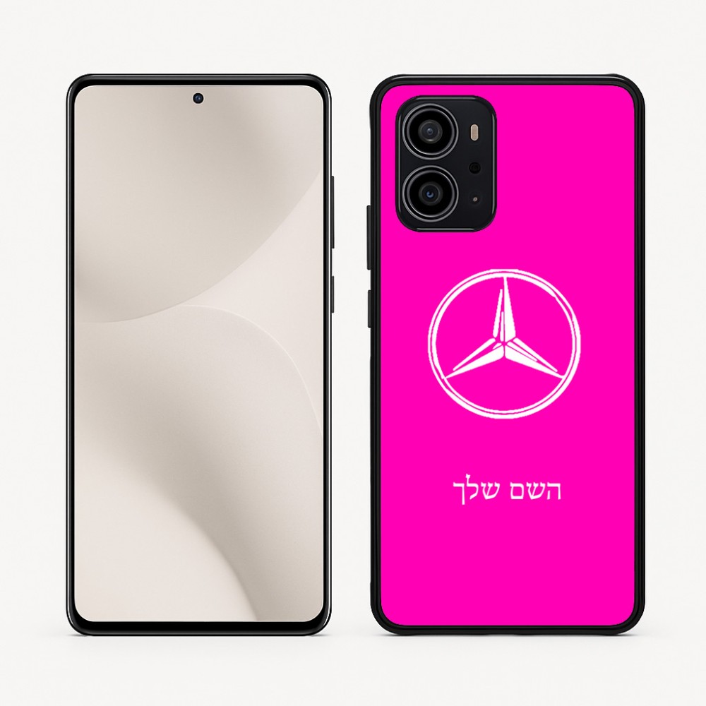 כיסוי בעיצוב אישי עם השם שלך לדגם - Motorola Edge 70 5G בעיצוב מרצדס-בנץ
