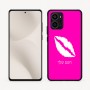 כיסוי בעיצוב אישי עם השם שלך לדגם - Motorola Edge 70 5G בעיצוב שפתיים - נשיקה