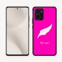 כיסוי בעיצוב אישי עם השם שלך לדגם - Motorola Edge 70 5G בעיצוב נוצת נוצה