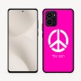 כיסוי בעיצוב אישי עם השם שלך לדגם - Motorola Edge 70 5G בעיצוב סמל השלום