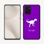 כיסוי בעיצוב אישי עם השם שלך לדגם - Motorola Edge 70 5G בעיצוב דינוזאור