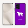 כיסוי בעיצוב אישי עם השם שלך לדגם - Motorola Edge 70 5G בעיצוב כלב