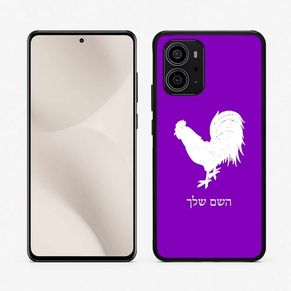 כיסוי בעיצוב אישי עם השם שלך לדגם - Motorola Edge 70 5G בעיצוב תרנגול