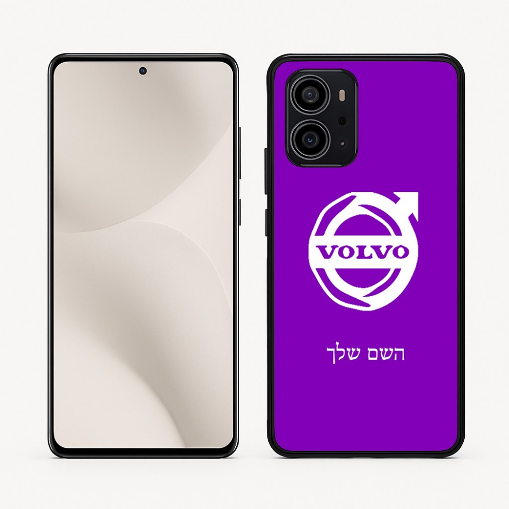 כיסוי בעיצוב אישי עם השם שלך לדגם - Motorola Edge 70 5G בעיצוב וולוו