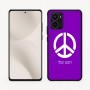 כיסוי בעיצוב אישי עם השם שלך לדגם - Motorola Edge 70 5G בעיצוב סמל השלום