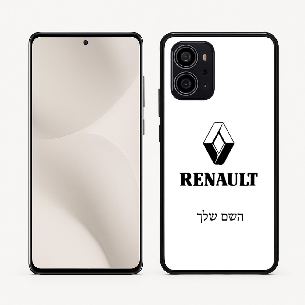 כיסוי בעיצוב אישי עם השם שלך לדגם - Motorola Edge 70 5G בעיצוב רנו