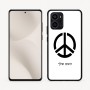 כיסוי בעיצוב אישי עם השם שלך לדגם - Motorola Edge 70 5G בעיצוב סמל השלום
