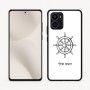 כיסוי בעיצוב אישי עם השם שלך לדגם - Motorola Edge 70 5G בעיצוב הגה - קפטן - ים