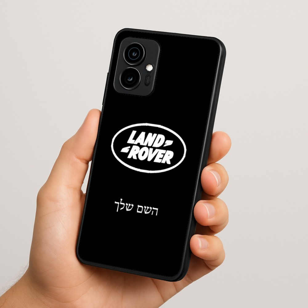 כיסוי בעיצוב אישי עם השם שלך לדגם - Motorola Edge 70 5G בעיצוב לנד רובר
