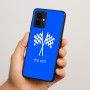 כיסוי בעיצוב אישי עם השם שלך לדגם - Motorola Edge 70 5G בעיצוב דגל המירוץ