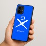 כיסוי בעיצוב אישי עם השם שלך לדגם - Motorola Edge 70 5G בעיצוב כדור בסיס