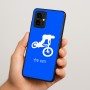 כיסוי בעיצוב אישי עם השם שלך לדגם - Motorola Edge 70 5G בעיצוב רוכב אופניים