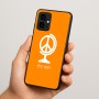כיסוי בעיצוב אישי עם השם שלך לדגם - Motorola Edge 70 5G בעיצוב גלובוסי שלום