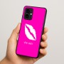 כיסוי בעיצוב אישי עם השם שלך לדגם - Motorola Edge 70 5G בעיצוב שפתיים - נשיקה