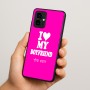 כיסוי בעיצוב אישי עם השם שלך לדגם - Motorola Edge 70 5G בעיצוב אוהבת את החבר שלי
