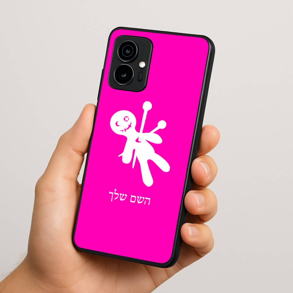 כיסוי בעיצוב אישי עם השם שלך לדגם - Motorola Edge 70 5G בעיצוב וודו