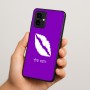 כיסוי בעיצוב אישי עם השם שלך לדגם - Motorola Edge 70 5G בעיצוב שפתיים - נשיקה