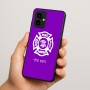כיסוי בעיצוב אישי עם השם שלך לדגם - Motorola Edge 70 5G בעיצוב כבאי - תגית