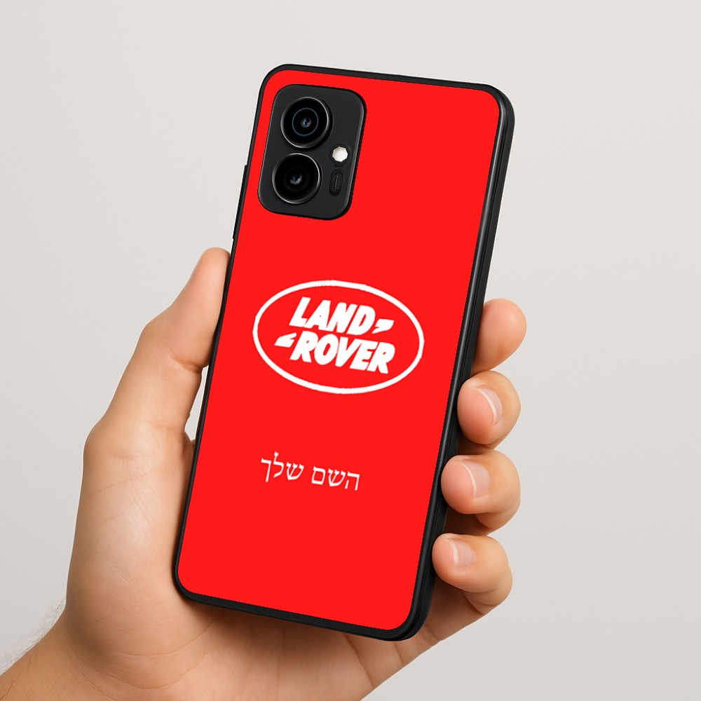כיסוי בעיצוב אישי עם השם שלך לדגם - Motorola Edge 70 5G בעיצוב לנד רובר
