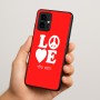 כיסוי בעיצוב אישי עם השם שלך לדגם - Motorola Edge 70 5G בעיצוב אהבה