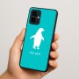 כיסוי בעיצוב אישי עם השם שלך לדגם - Motorola Edge 70 5G בעיצוב פינגווין