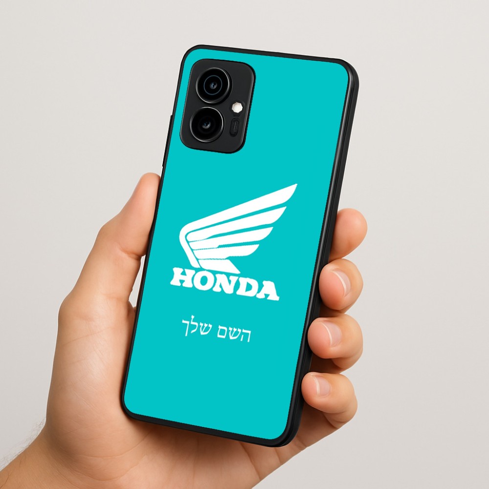 כיסוי בעיצוב אישי עם השם שלך לדגם - Motorola Edge 70 5G בעיצוב הונדה