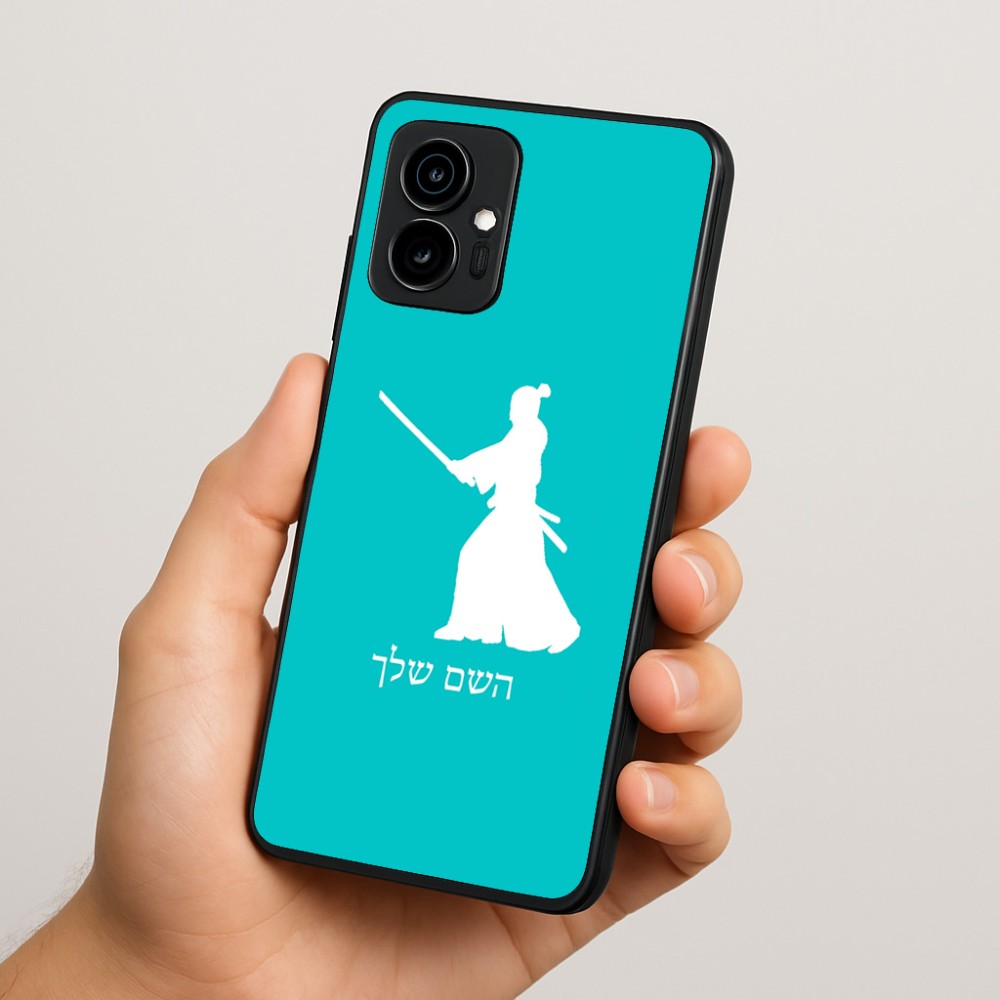 כיסוי בעיצוב אישי עם השם שלך לדגם - Motorola Edge 70 5G בעיצוב סמוראי