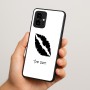 כיסוי בעיצוב אישי עם השם שלך לדגם - Motorola Edge 70 5G בעיצוב שפתיים - נשיקה