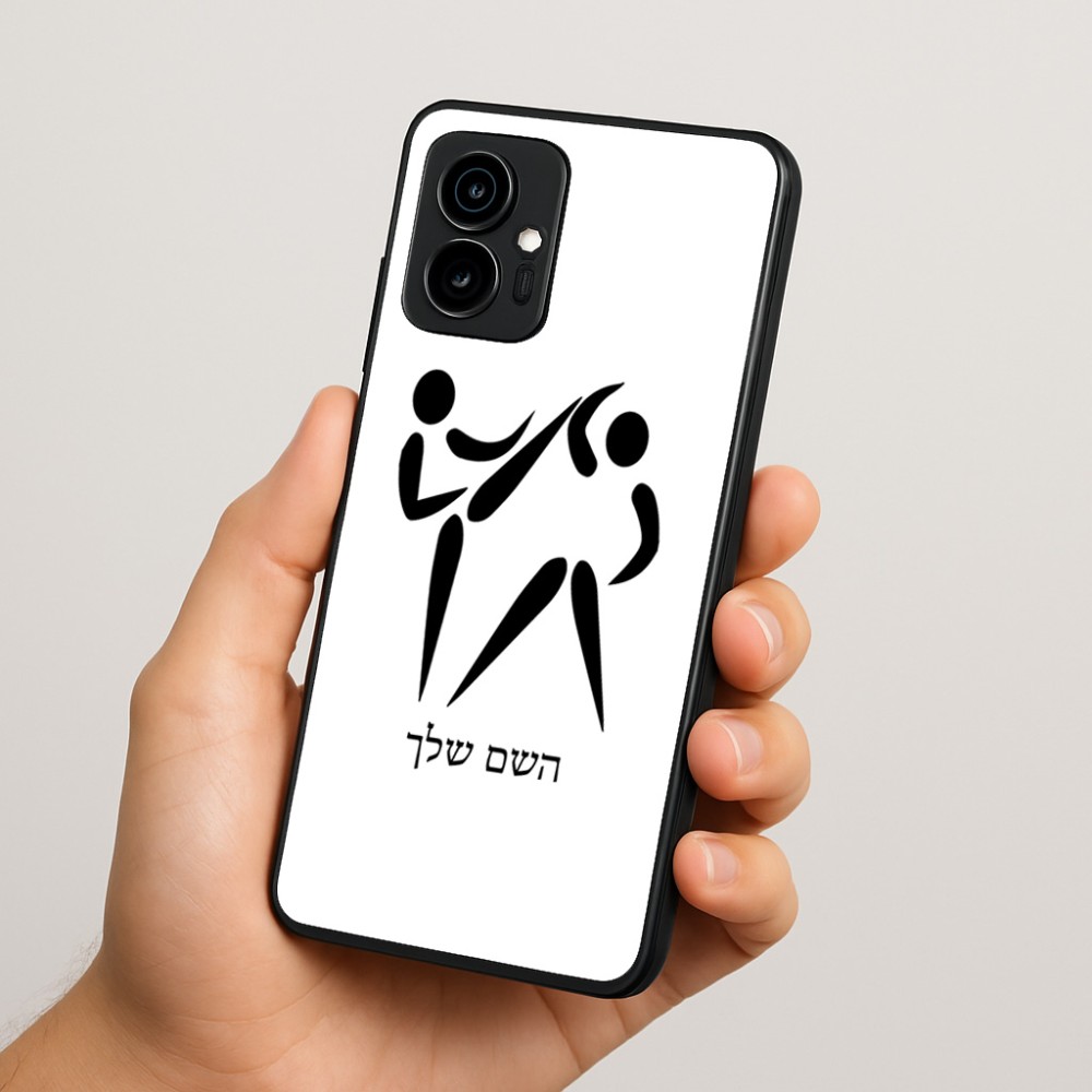כיסוי בעיצוב אישי עם השם שלך לדגם - Motorola Edge 70 5G בעיצוב לוחמים אולימפיים