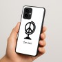 כיסוי בעיצוב אישי עם השם שלך לדגם - Motorola Edge 70 5G בעיצוב גלובוסי שלום