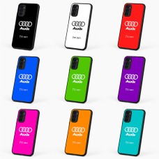 כיסוי בעיצוב אישי עם השם שלך לדגם - Motorola G96 בעיצוב אאודי