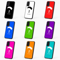 כיסוי בעיצוב אישי עם השם שלך לדגם - Motorola G96 בעיצוב צניחה חופשית