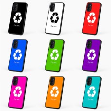 כיסוי בעיצוב אישי עם השם שלך לדגם - Motorola G96 בעיצוב למחזר