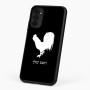 כיסוי בעיצוב אישי עם השם שלך לדגם - Motorola G96 בעיצוב תרנגול