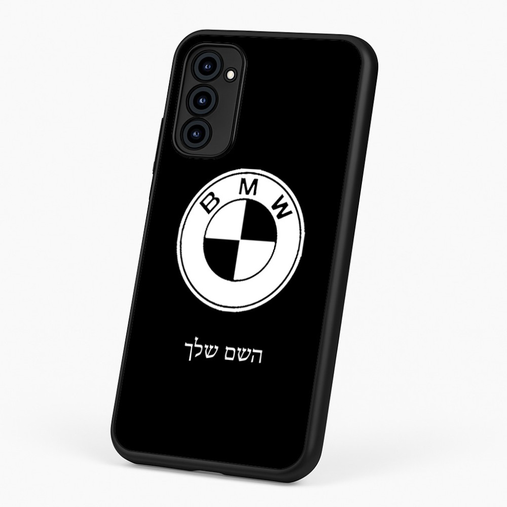 כיסוי בעיצוב אישי עם השם שלך לדגם - Motorola G96 בעיצוב ב.מ.וו