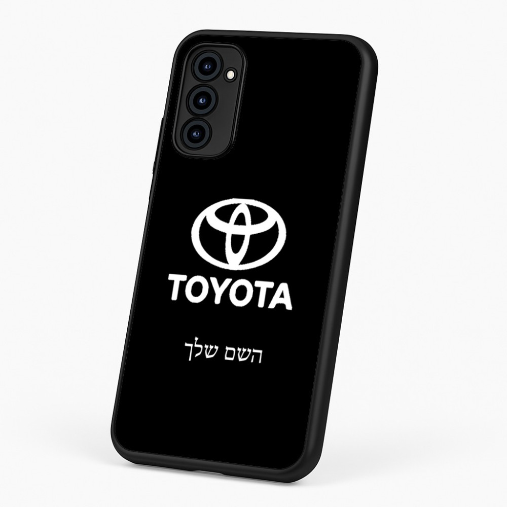 כיסוי בעיצוב אישי עם השם שלך לדגם - Motorola G96 בעיצוב טויוטה